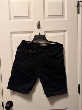 DU/ER Men's Black no sweat five pocket performance shorts